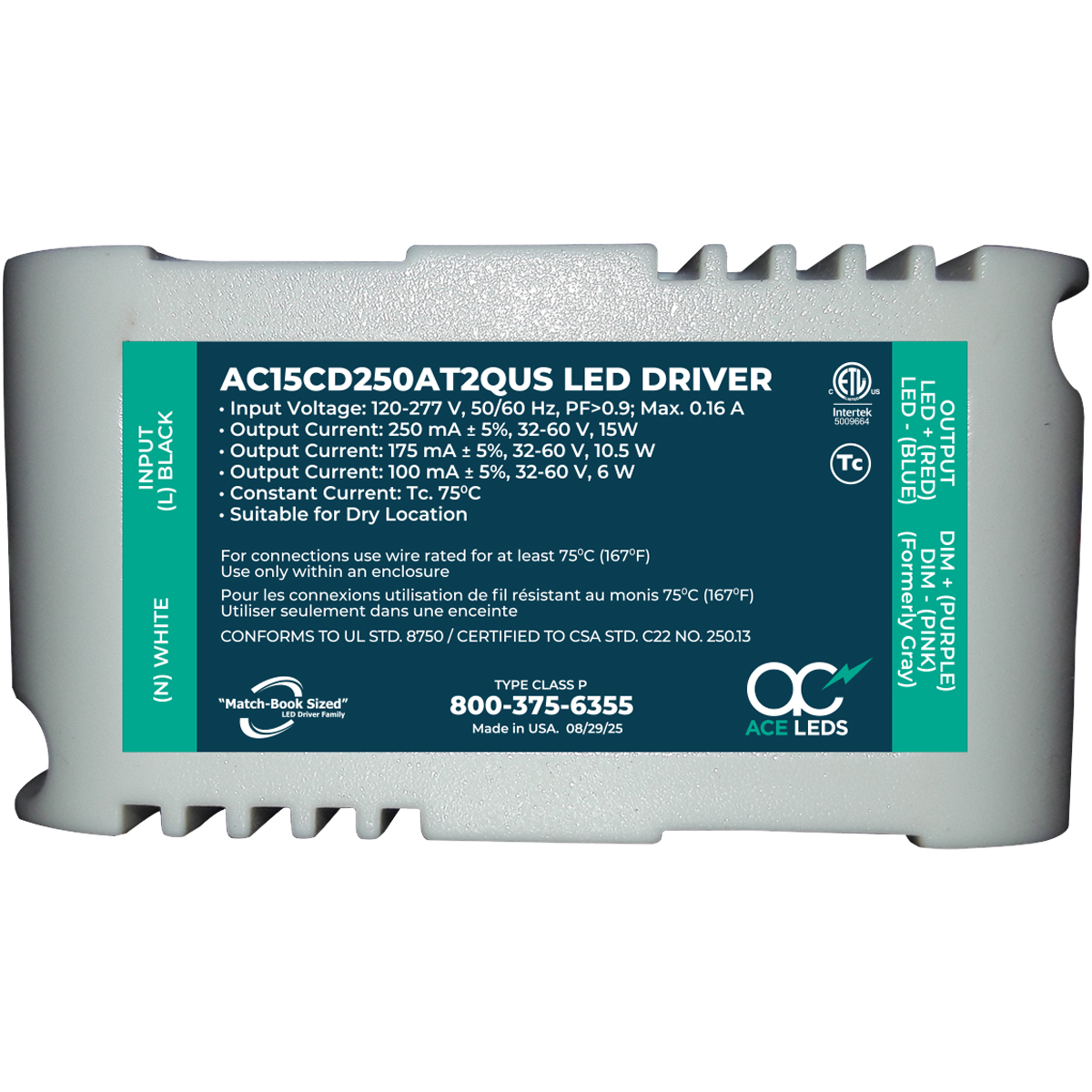 AC15CD250AT2QUS